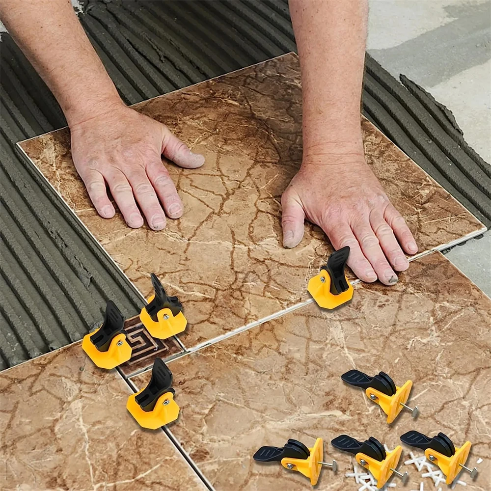 Up 1-50x Tile Leveling System Clips Leveler Spacer Tiling Tool Floor Wall Wrench