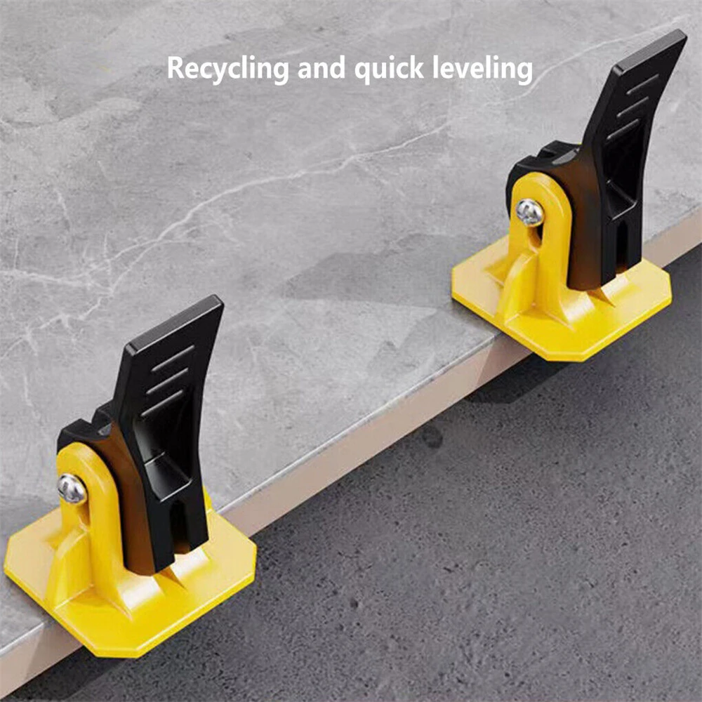 Up 1-50x Tile Leveling System Clips Leveler Spacer Tiling Tool Floor Wall Wrench