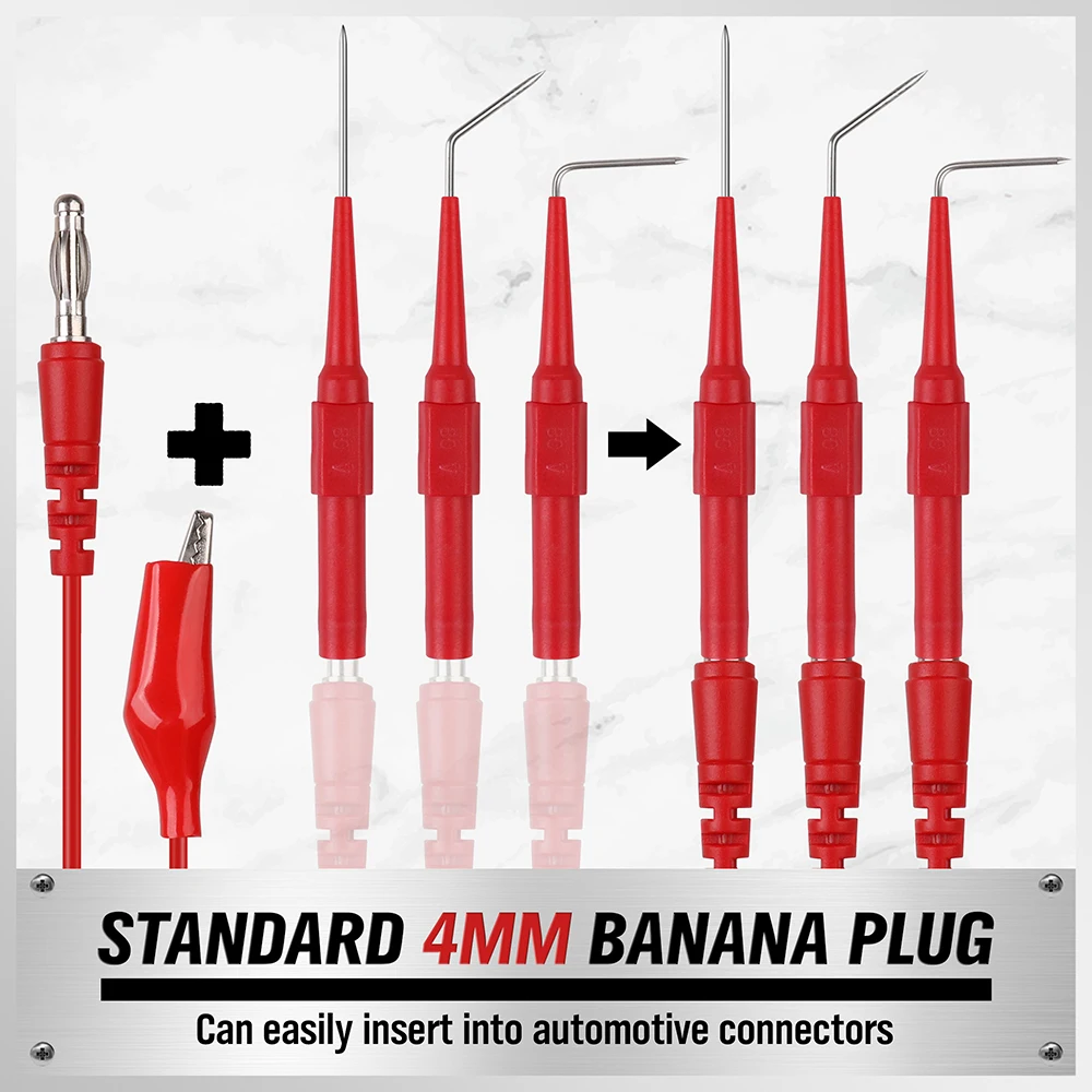 SWANLAKE 22PCS Back Probe Kit, Back Probe Pin Kit