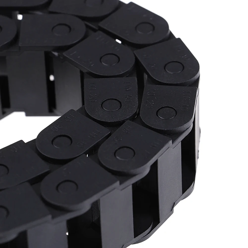 Nylon Towline Cable Drag Chain Wire Protect Carrier CNC R28 10*20MM 1M