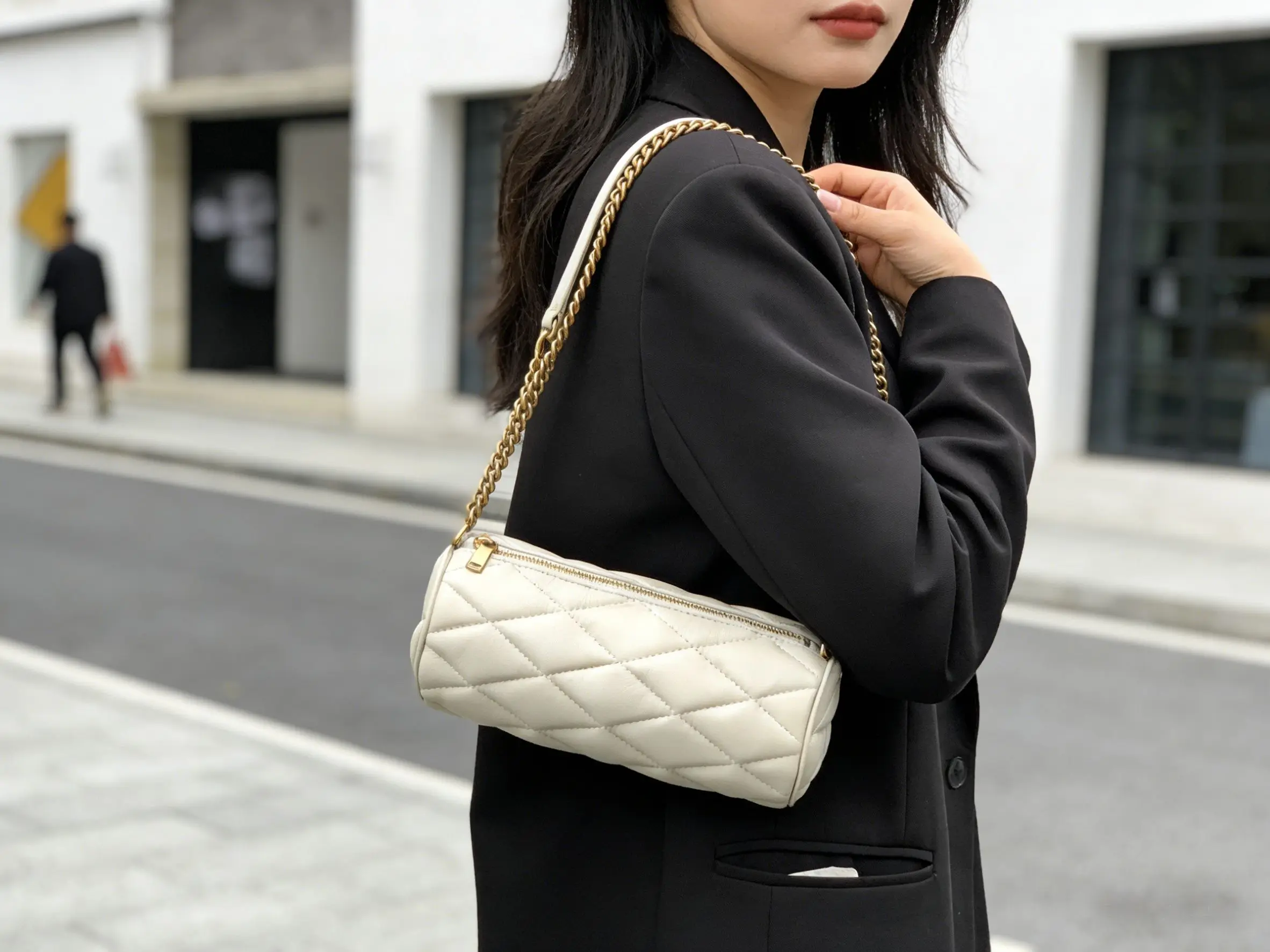 Luxury Women's Handbag New High-End Textured Fashion Shoulder Crossbody Bag Chain Shoulder Bag