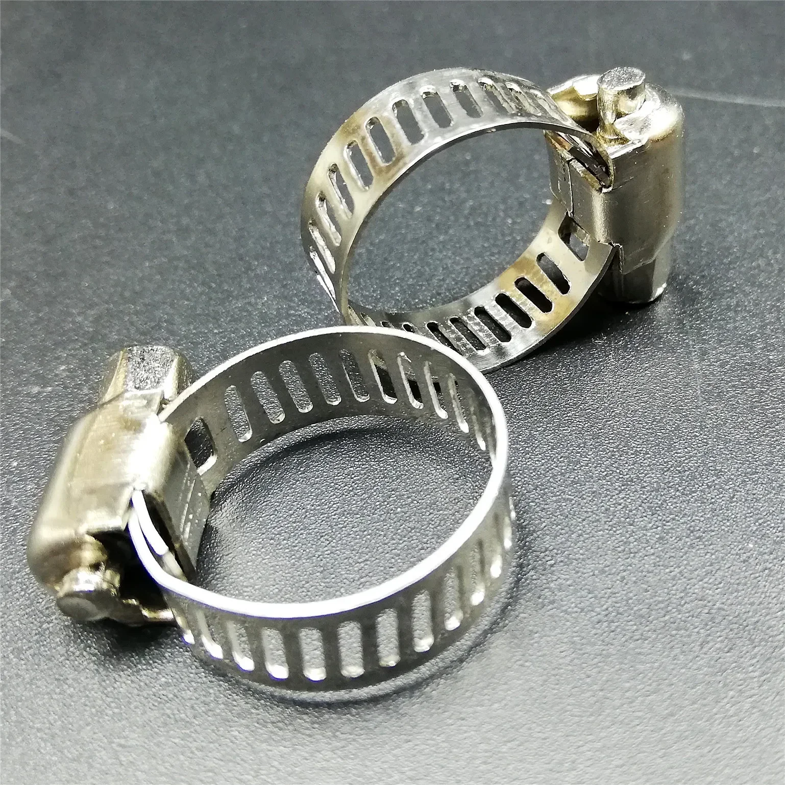 Stainless Steel Worm Gear Adjustable Hose Clamp Screw Band Fastener For Car Fuel Tube Water Pipe Faucet Repair Tools