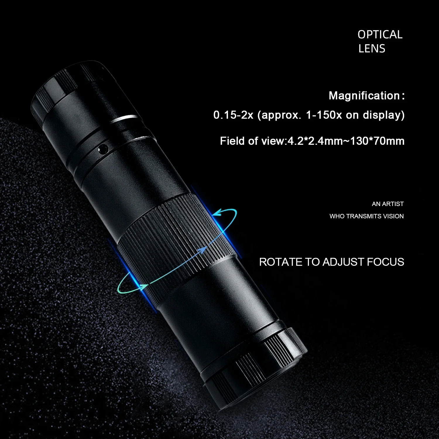 YIZHAN Desktop Industrial Digital Microscope 4K 60MP/48MP/13MP HDMI VGA USB Camera HD Electronic Magnifier Clamp type bracket