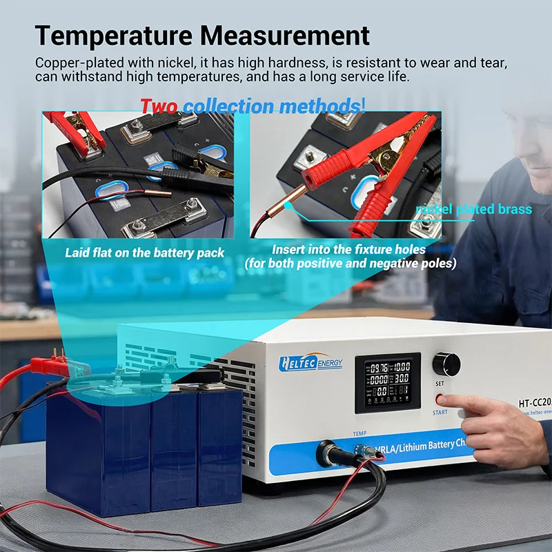 Heltec 9-99V 20A Single Channel VRLA/Lithium Battery capacity Tester/Discharge Digital Display Load Tester for NiMH Lipo/Lifepo4