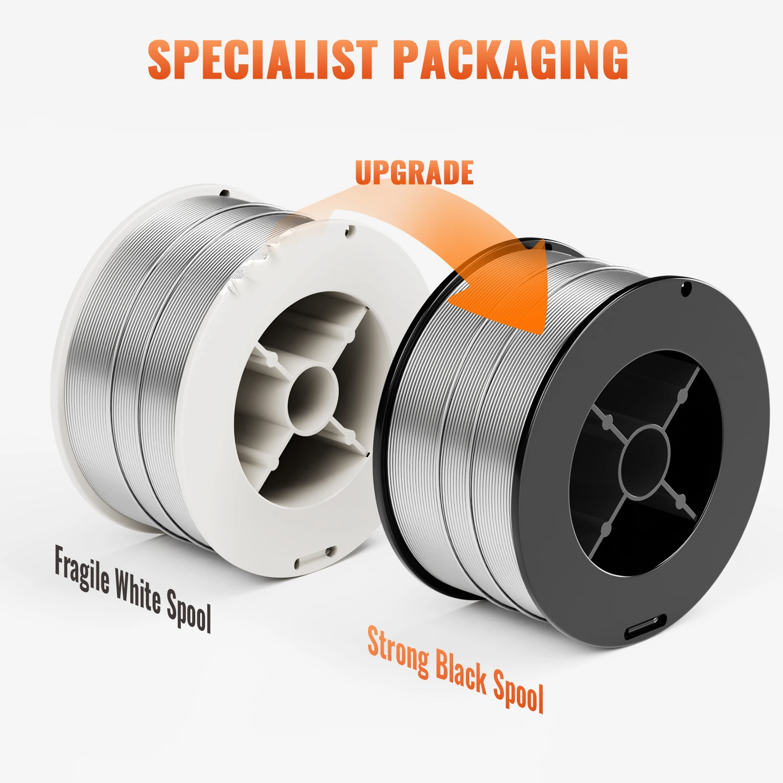 HITBOX E71T-GS 0.8mm Flux Cored Wire 1Kg Gasless MIG Welding Machine Accessories for All Position Welding