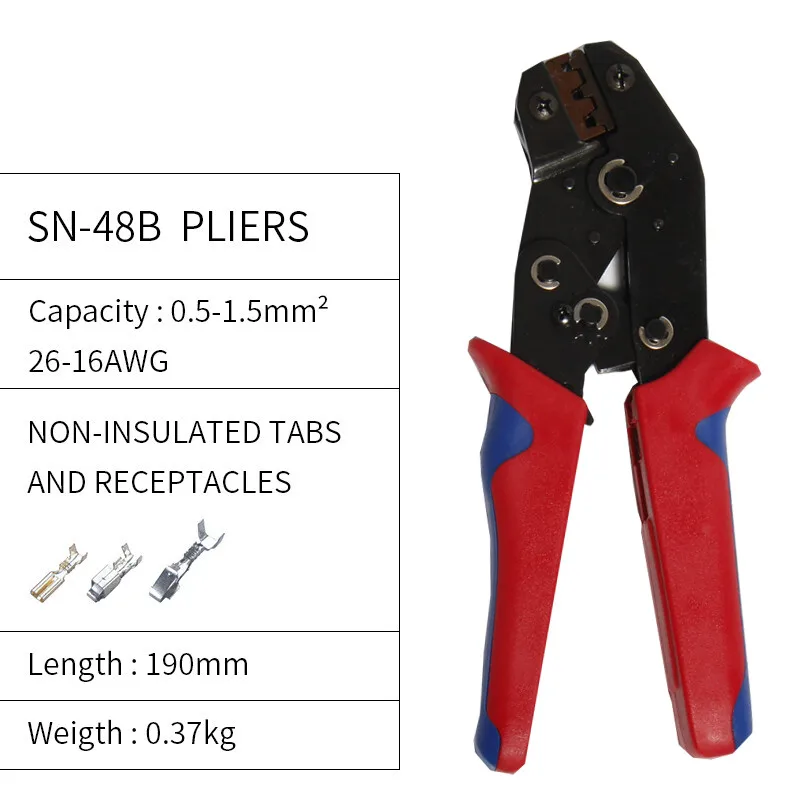 708pcs Car Waterproof Electrical Wire Automotive Connectors Plug with Pliers Kit