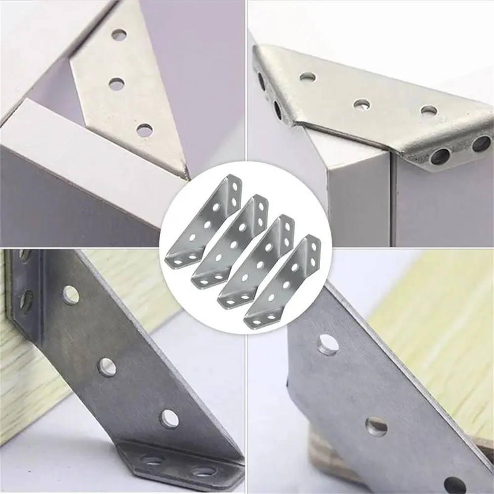 Universal Furniture Corner Connector Stainless Steel Angle Corner BrackeLR