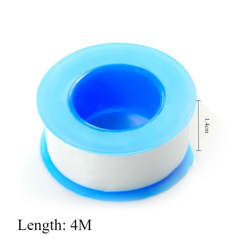 4M PTFE Water Pipe Tape Oil-free Sealing Tape Fitting Thread Seal Tape White Pipe Thread Seal Raw Material Tape Home Essential
