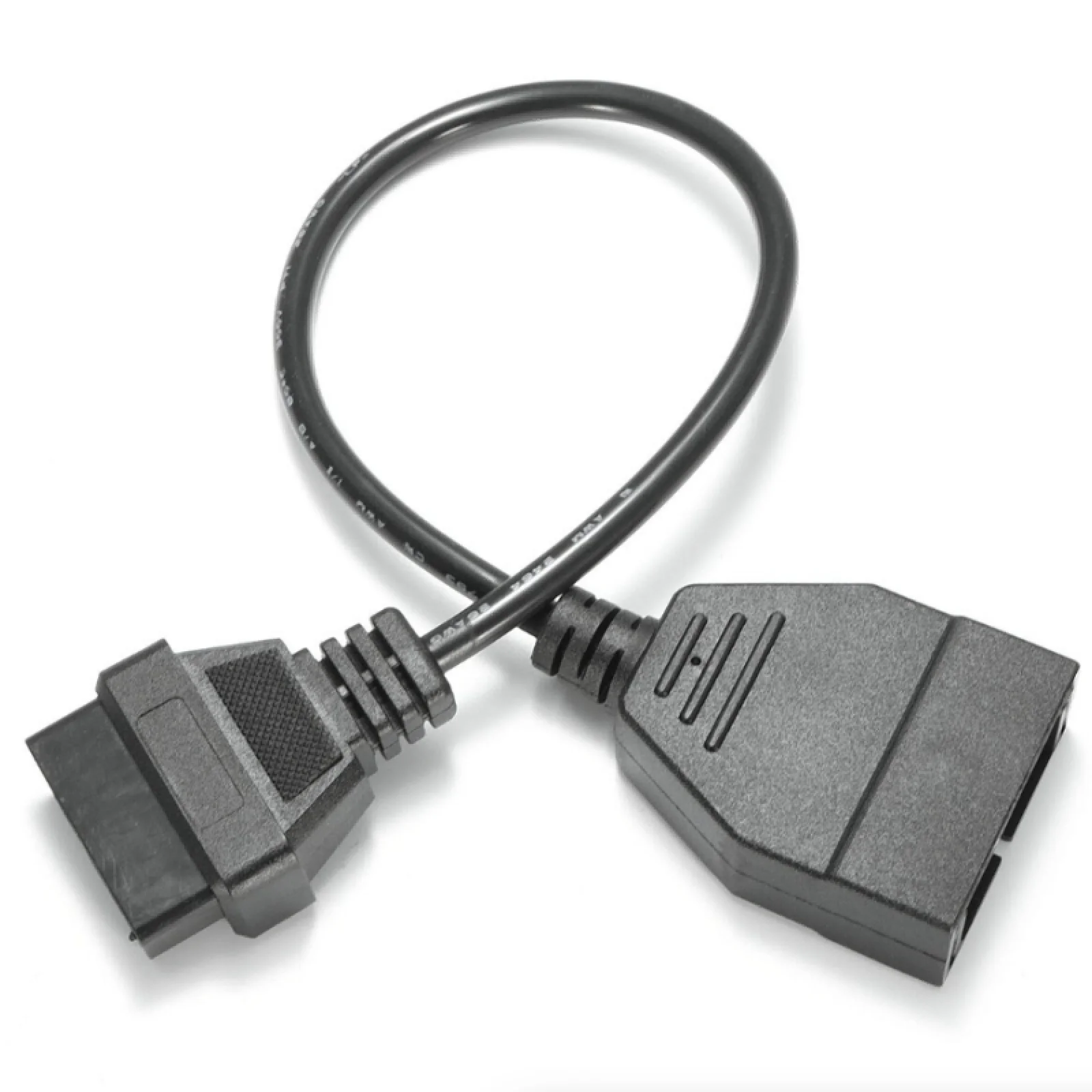 1Pc 12Pin OBD1 Male to 16Pin OBD2 Female Convertor Adapter Cable For GM Diagnostic Scanner Connector Cable Car Auto Accessories