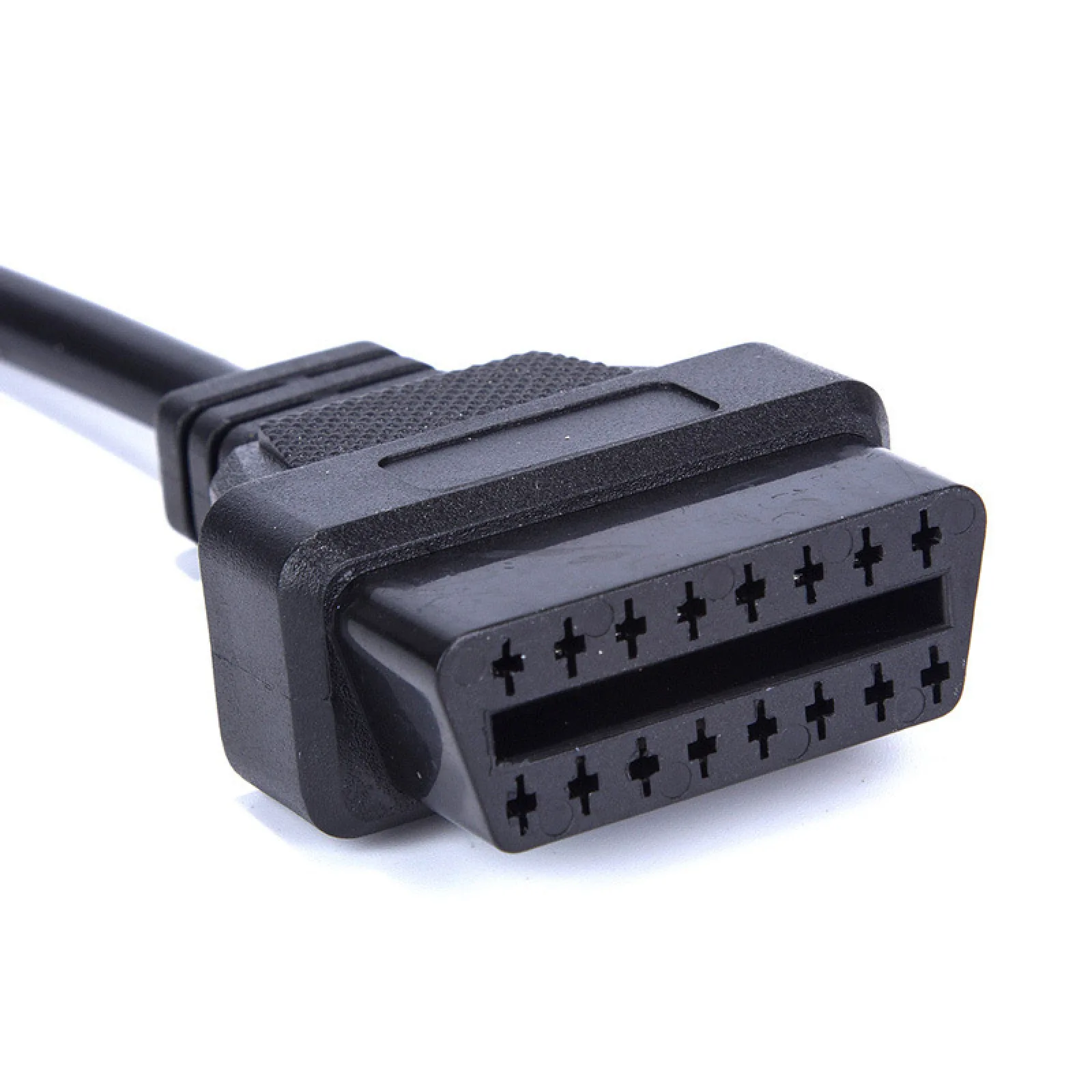 1Pc 12Pin OBD1 Male to 16Pin OBD2 Female Convertor Adapter Cable For GM Diagnostic Scanner Connector Cable Car Auto Accessories