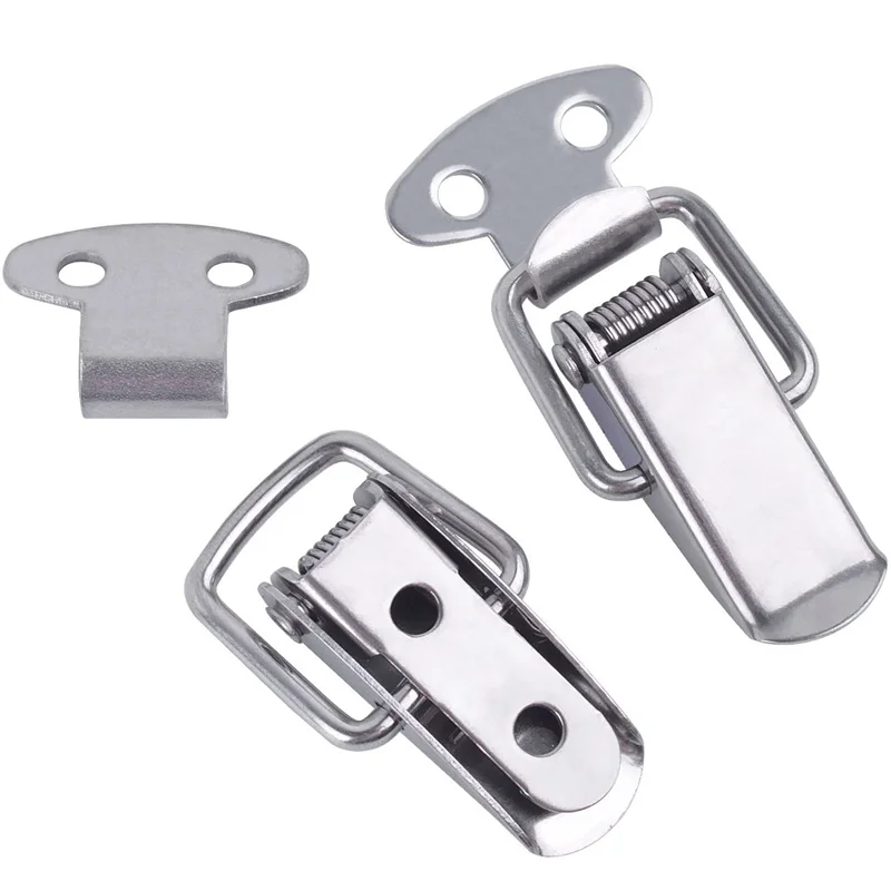 6/12PCS Toggle Latches Spring Loaded Clamp Clip Case Box Latch Catch Toggle Tension Lock Lever Clasp Closures Crate Lock Snap