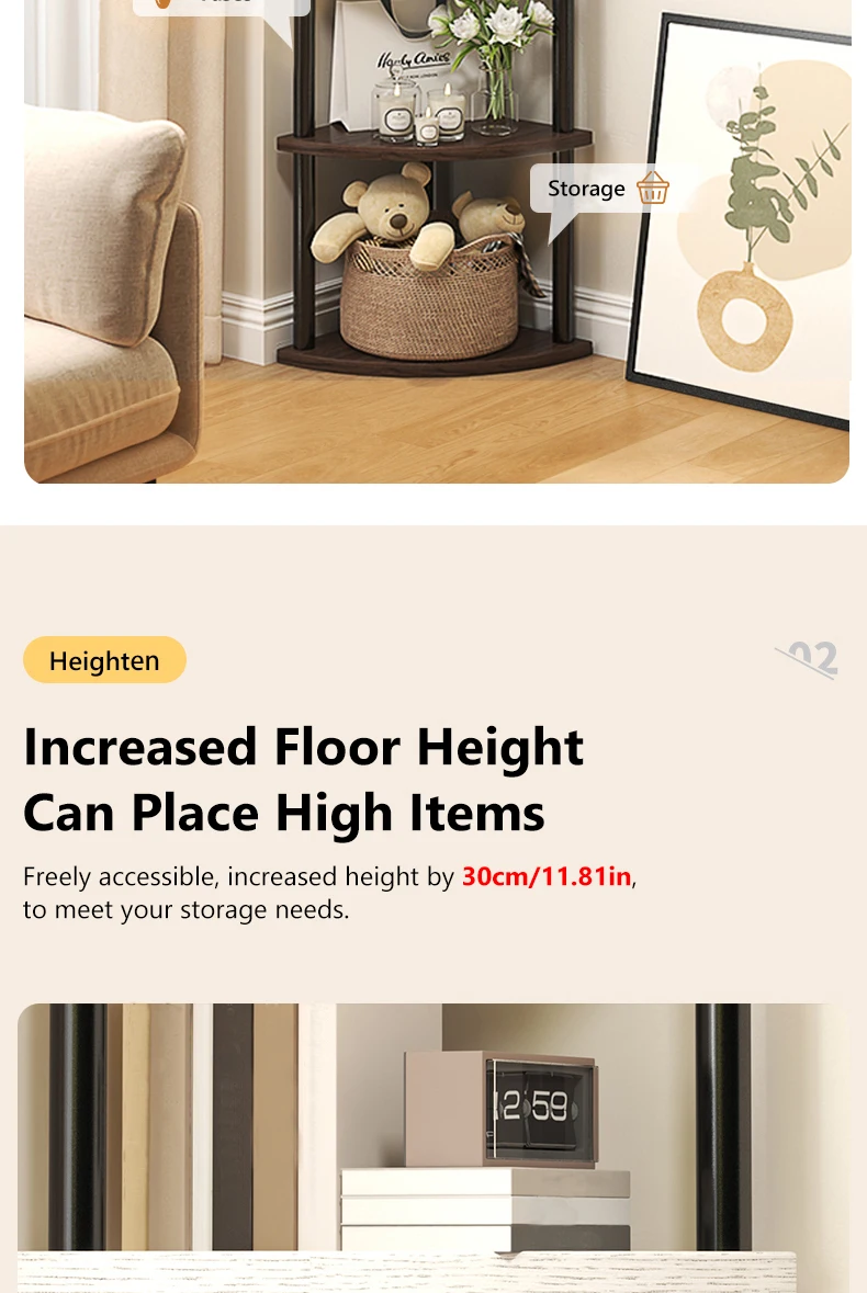 All-Season plant stand  For Indoor/Outdoor Use -Space-Saving  Herbs & Decor - Design For Garden, Patio, Living Room & Balcony