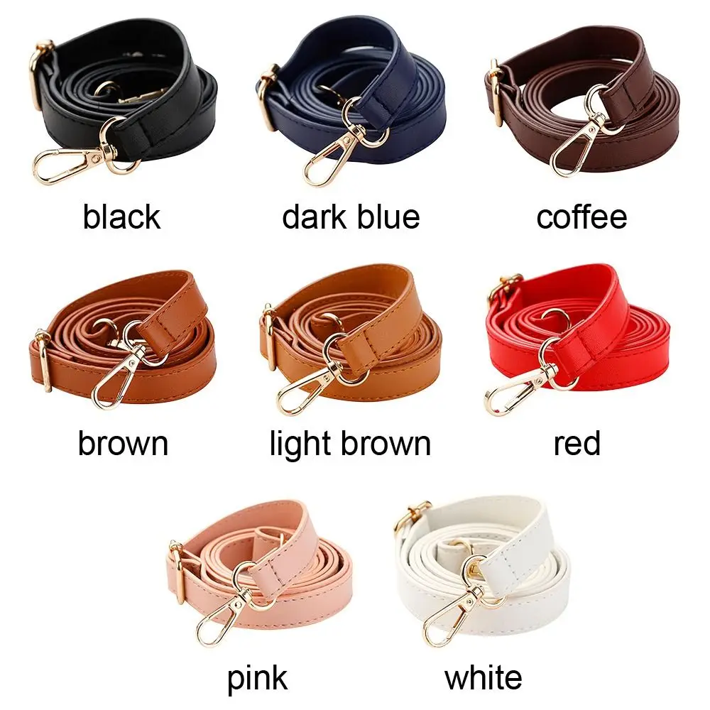 Fashion 130cm Adjustable Bag Handle Replacement Bags Strap Women Leather Shoulder Bag Parts Handbag Belts Bag Accessories 2050