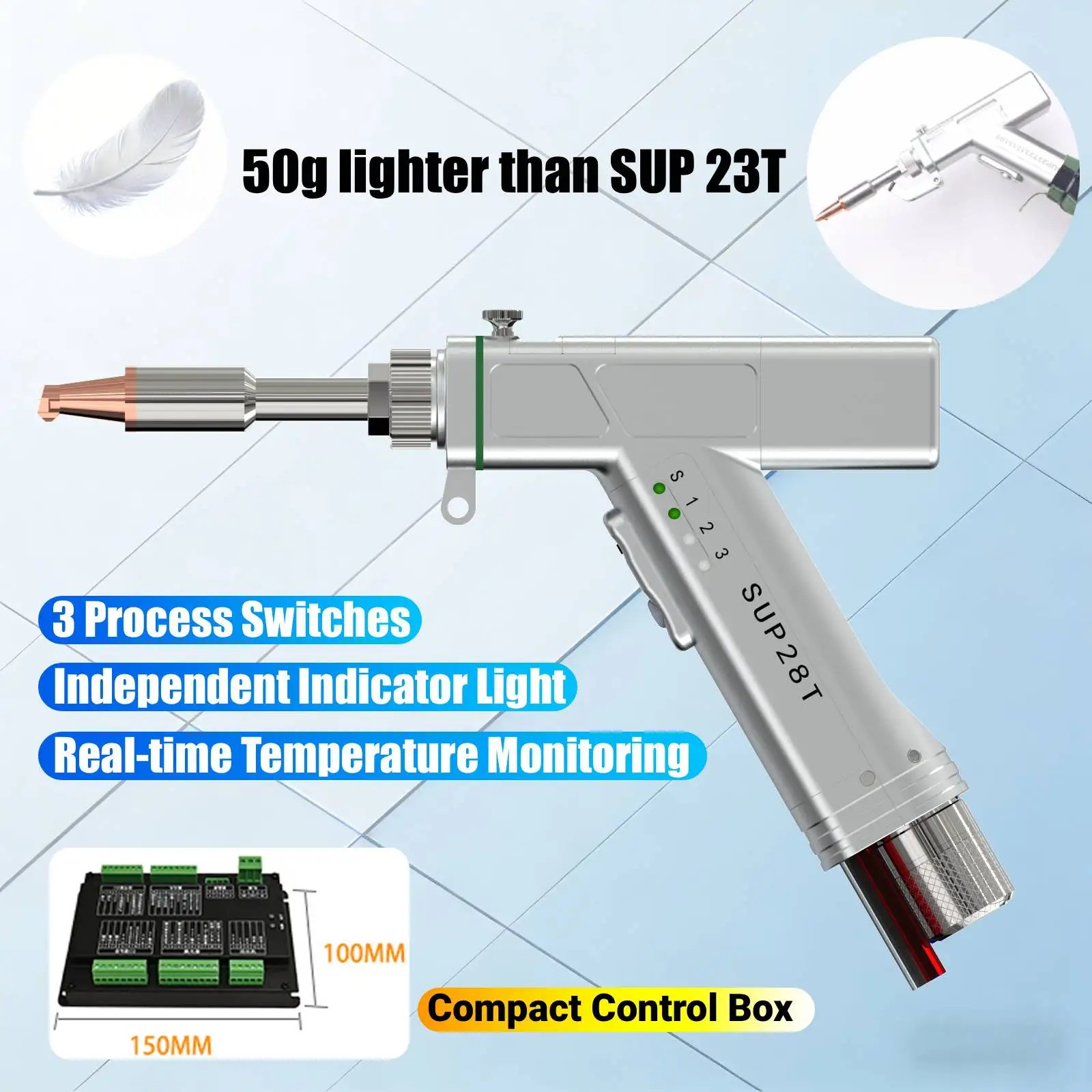 2000W 4 in 1 Fiber Laser Welding Cleaning Cutting Soldering Machine for All Metal Rust Removal Fiber Laser Welder EU US Stock