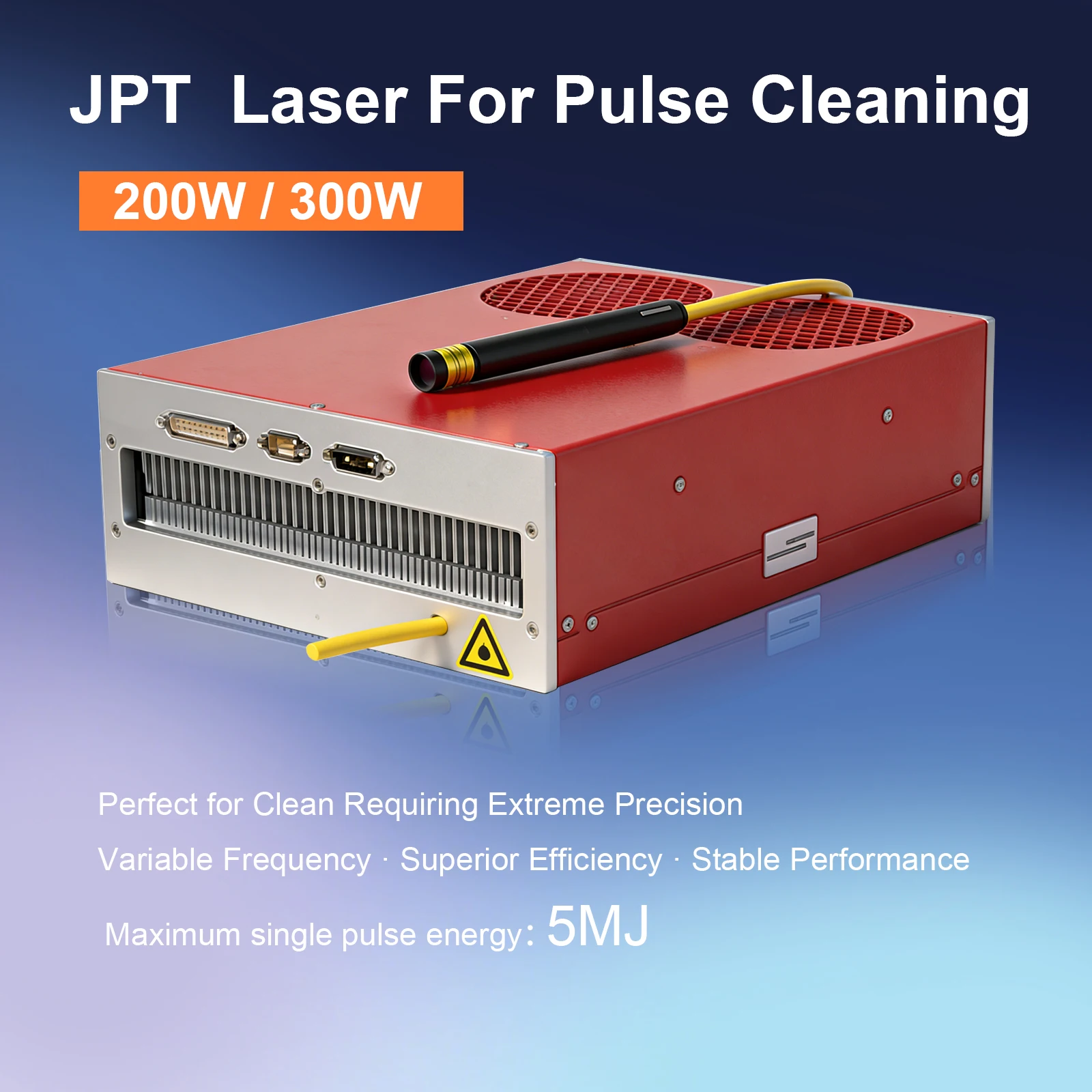 200W JPT Pulse Laser Cleaning Machine Wood Cleaning Pulse Cleaner 100W JPT For Rust Oil Paint Metal Wood Mode Cleaner Fast Ship