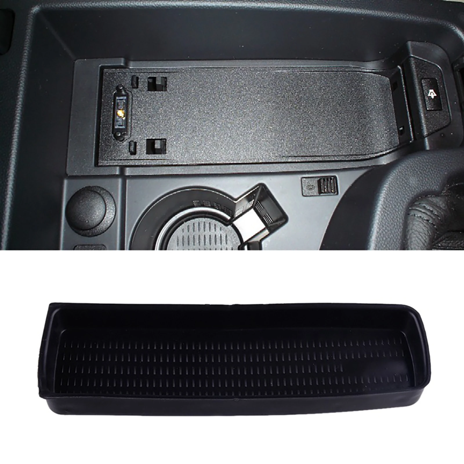 51167118064 For BMW Car Center Console Armrest Insert Storage Box Tray Trim For BMW 3 Series E90 E91 E92 E93 Interior Accessory