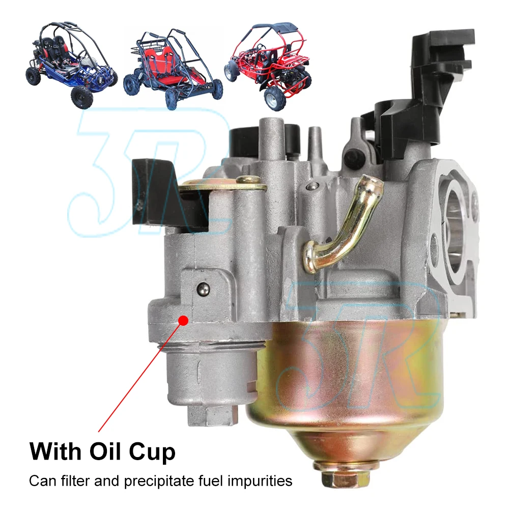Carburetor CARBY Carb for HONDA GX140 GX200 5.5HP 6.5hp +Fuel Gasket Engine