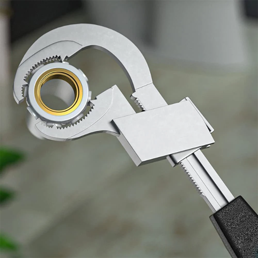 AU Multifunction Adjustable Double-ended Wrench Bathroom Water Pipe Spanner Tool