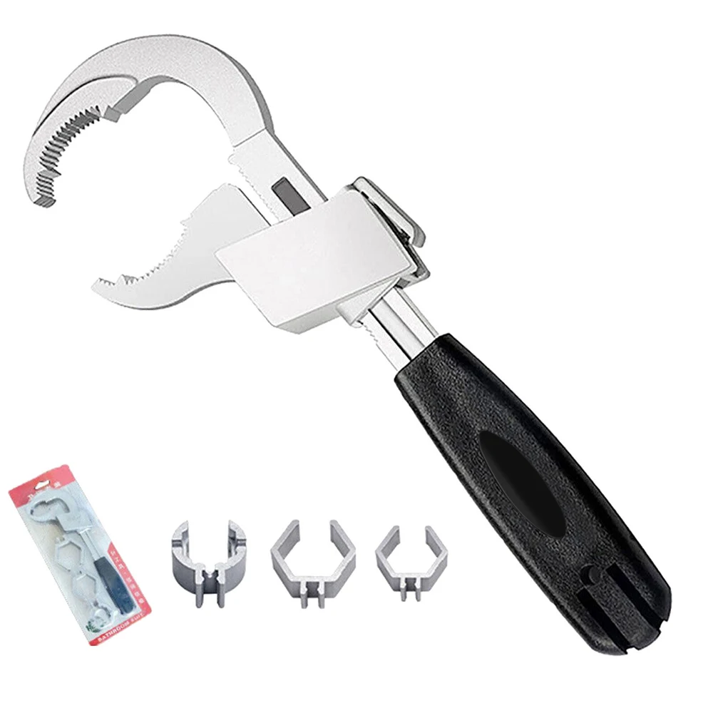 AU Multifunction Adjustable Double-ended Wrench Bathroom Water Pipe Spanner Tool
