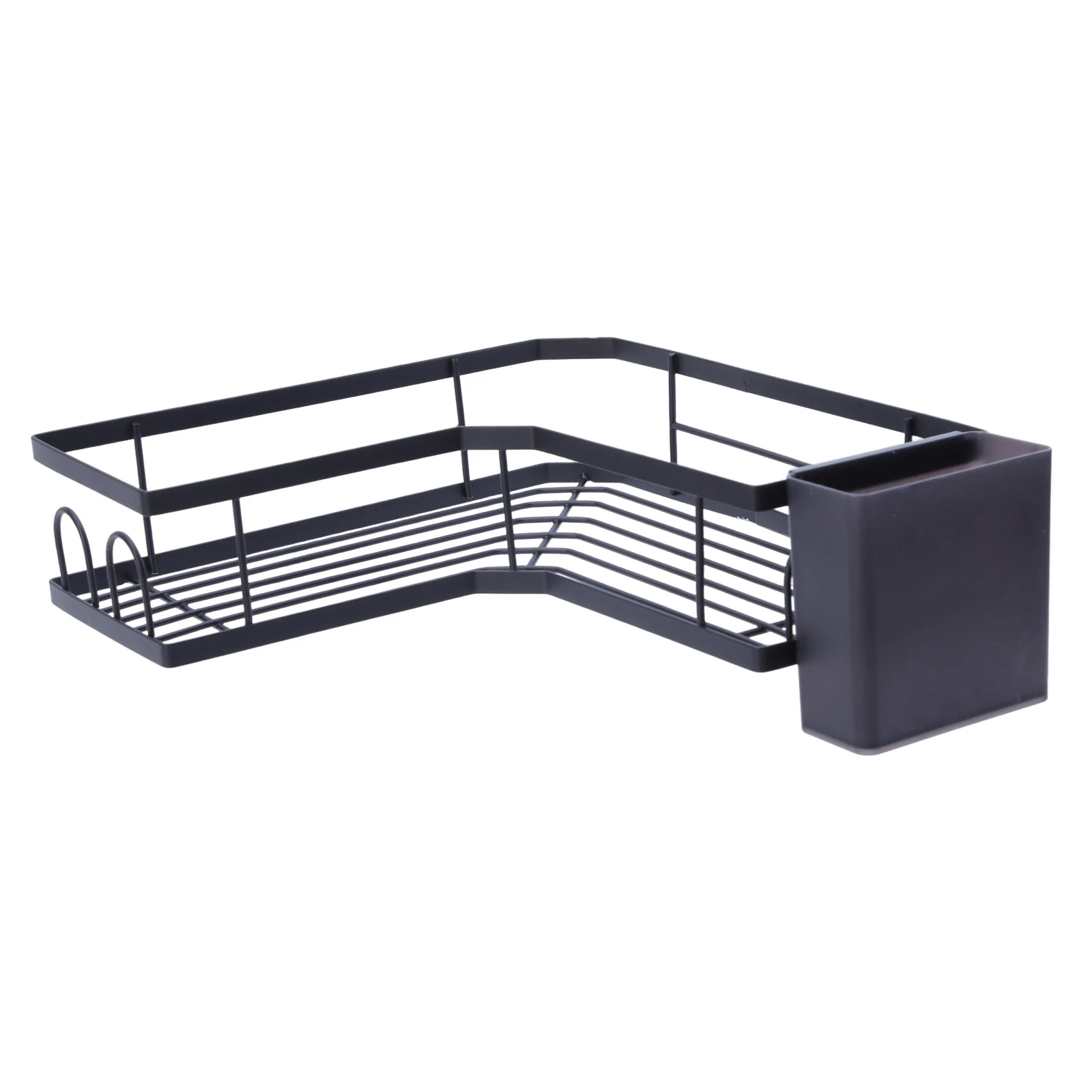 Shower Caddy Corner 3-Pack Adhesive Metal Shower Shelves with Soap Holder No Drilling Shower Organizer Corner for Dorm Renters Bathroom