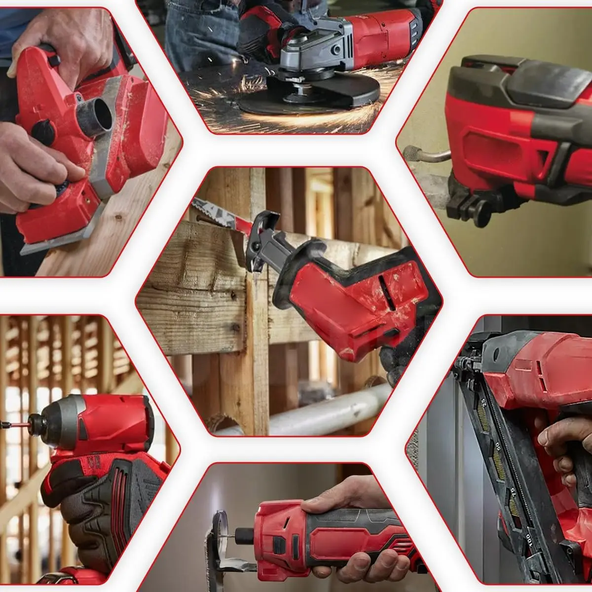 M-18 18V 5/8/9/12Ah Replacement Battery for Milwaukee, Low-Temp Resistant Fast Charge for Cordless Power Tool Battery Pin AU