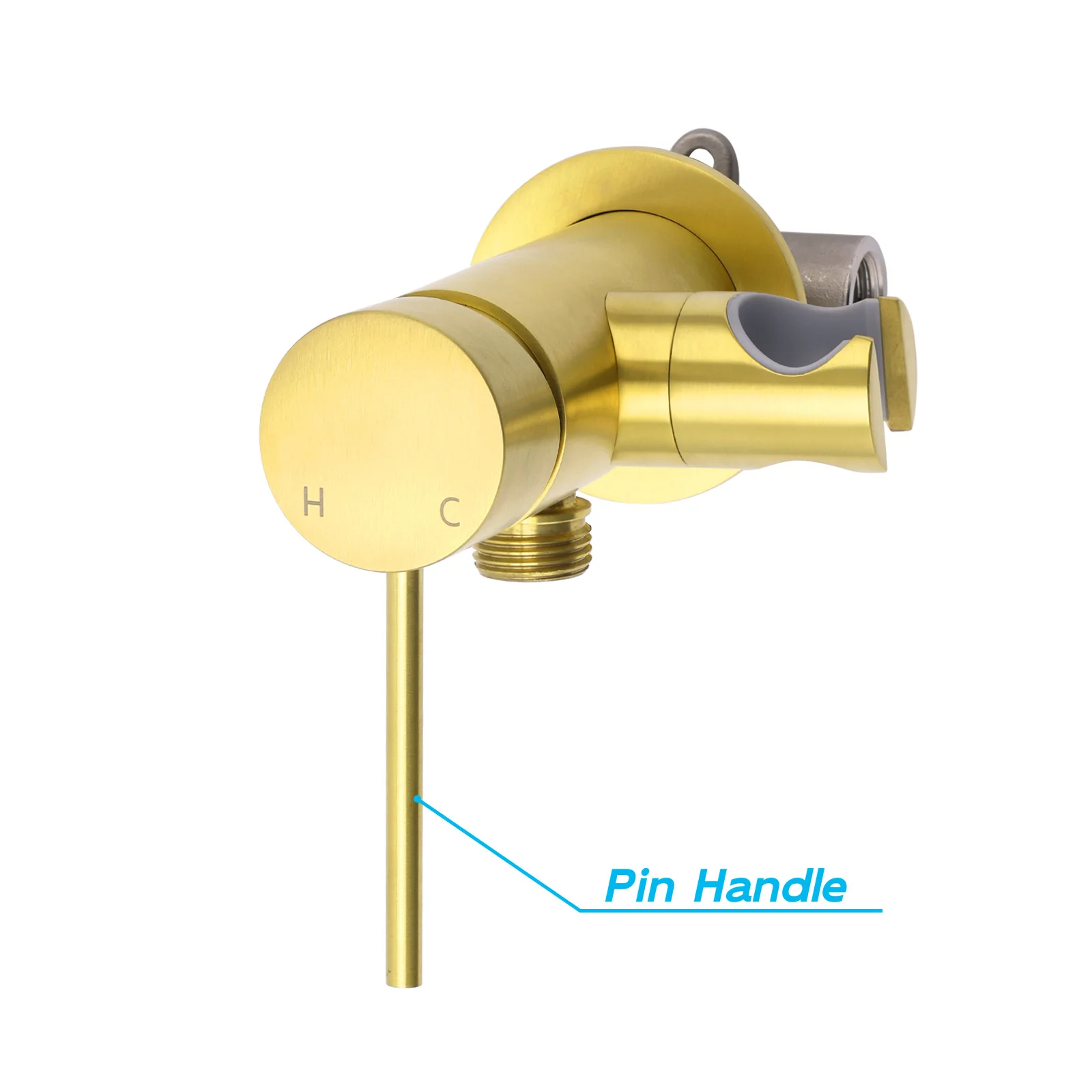 **Sydney Stock** KYLINS Brushed Gold Gun Metal Chrome Black Slim Hand Shower Head Holder Set with Mixer Taps Set WELS WATERMARK