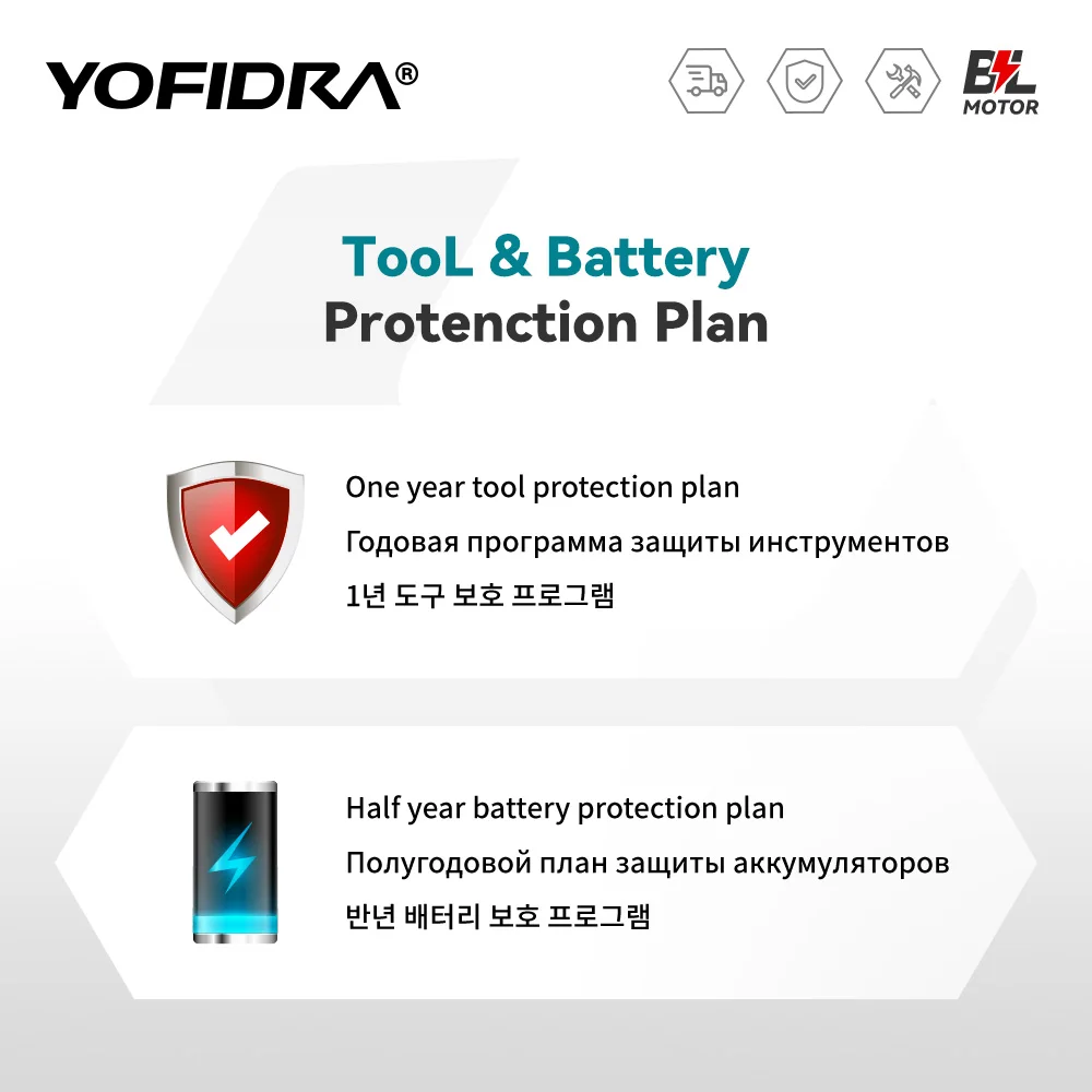 YOFIDRA 220Bar Brushless High Pressure Car Washer Gun 3 Gear Electric Washing Water Wash Spray Gun For Makita 21V Battery Pin
