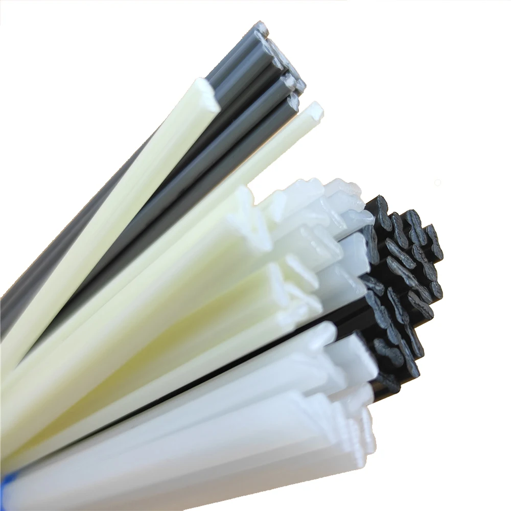 20/50/100Pcs Plastic Welding Rods Set 20cm PP/PE/PVC/ABS Polypropylene Welding Sticks Car Bumper Repair Tools For Plastic Welder