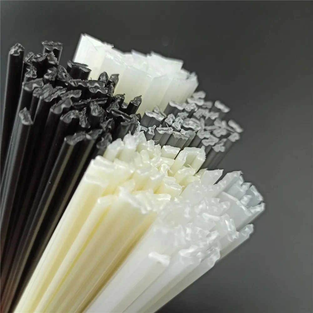 20/50/100Pcs Plastic Welding Rods Set 20cm PP/PE/PVC/ABS Polypropylene Welding Sticks Car Bumper Repair Tools For Plastic Welder