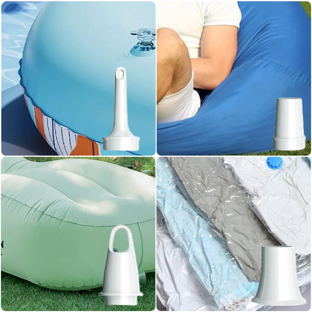 4000Pa Portable Air Pump Wireless Air Compressor Electric Pump for Sleeping Pad Camping Light Deflator Blower Outdoor Inflator