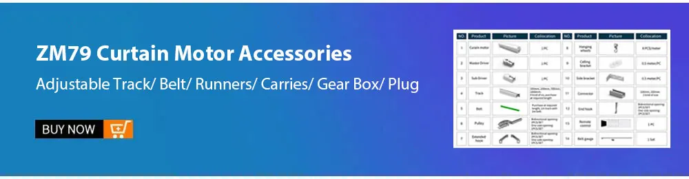 Zemismart Zigbee 3.0 Smart Curtain Track Work with Tuya Zigbee Hub SmartThings Alexa Google Home Assistant Electric Curtains