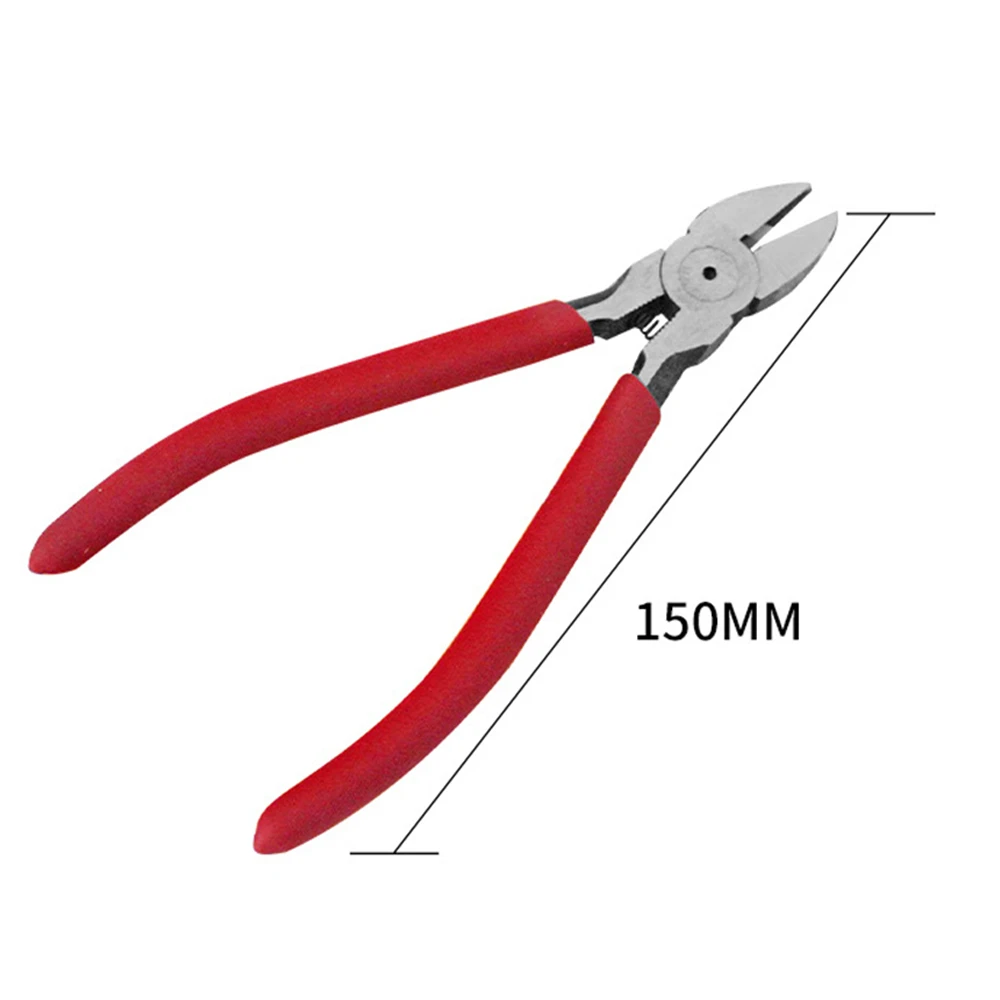 3PCS 6" Flush Cut Side Cutters Diagonal Cutting Pliers Shear Wire Nippers Handle Tool