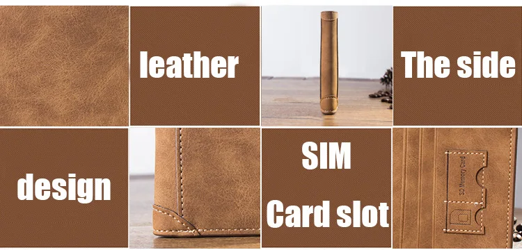 Men's Wallet Leather Billfold Slim Hipster Cowhide Credit Card/ID Holders Inserts Coin Purses Luxury Business Foldable Purse