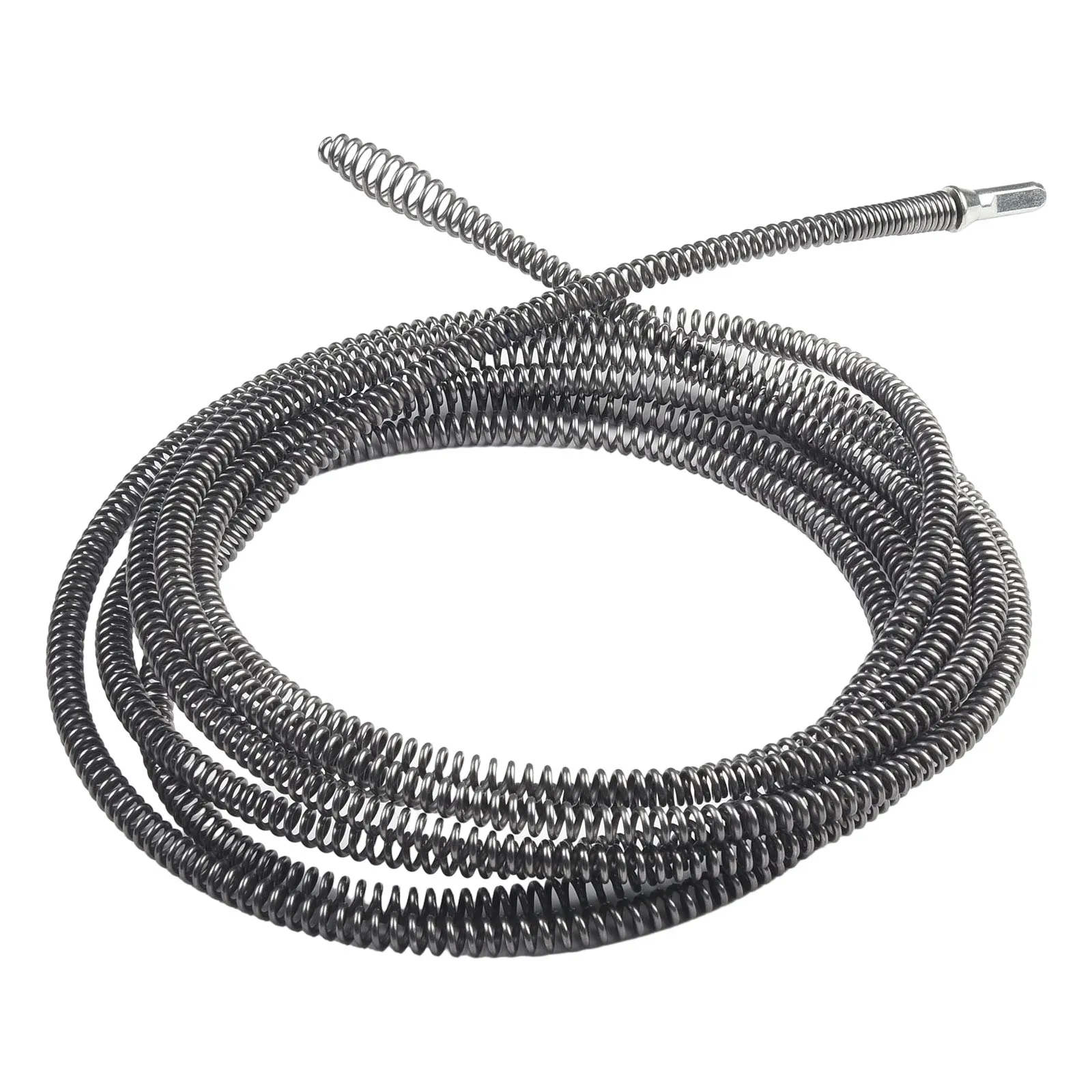5/8/10 Meters Electric Drill Drain Dredging Spring Sink Cleaner Sewer Dredging Tool Bathroom Plumbing Pipe Dredging Tool Set