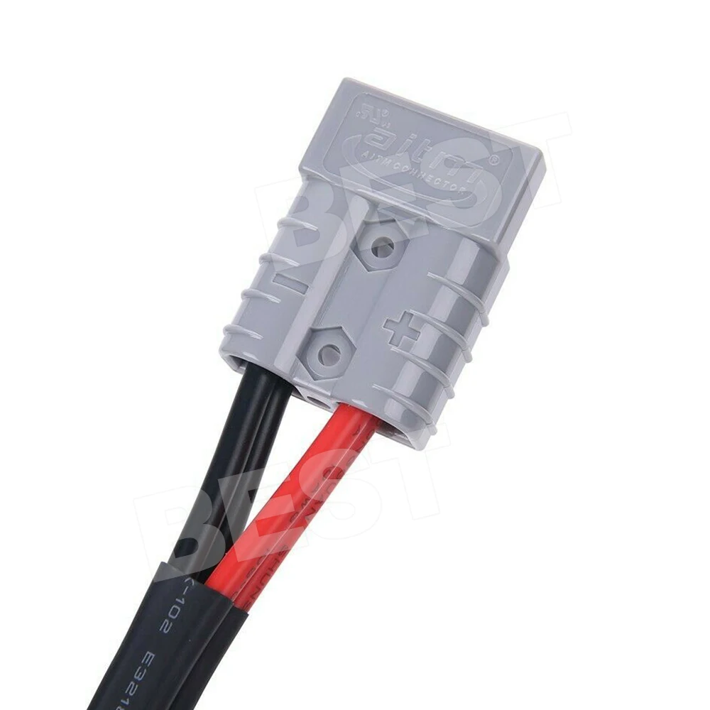 50 Amp Genuine Anderson Plug Connector Double Y Adapter 6mm Automotive Cable New
