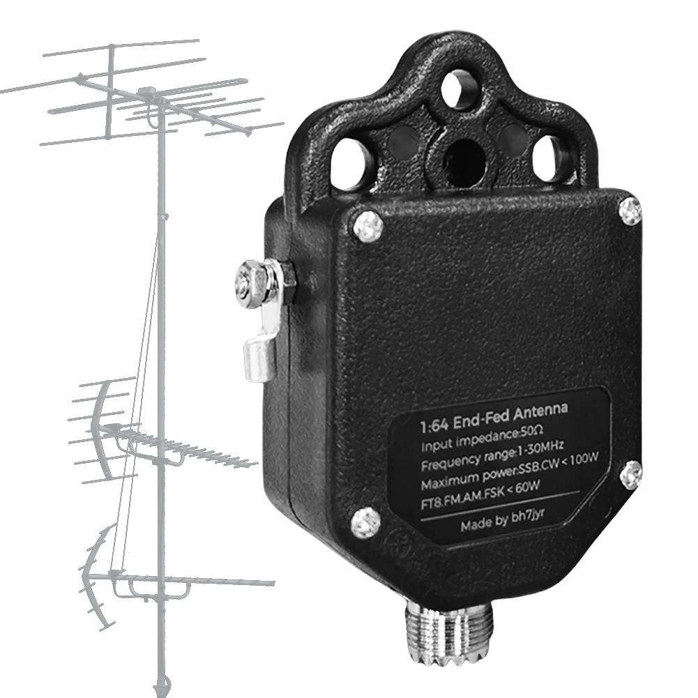 Portable HF End Fed Antenna 1MHz To 30MHz Half-Wave Radio Antenna 100W Power for Outdoor