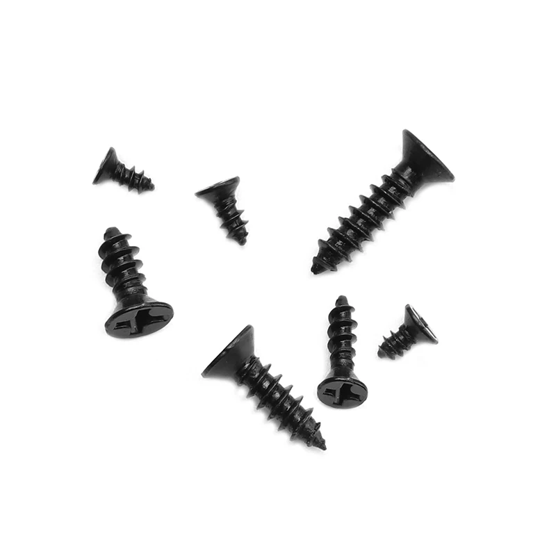 20/50pcs M2 M3 Small Micro Carbon Steel Cross Phillips Flat Countersunk Pan Head Self Tapping Wood Screw Machine Laptop Screws