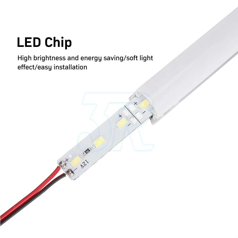 4x LED strip lights Bar Car 12V caravan boat fishing camping light Interior lamp