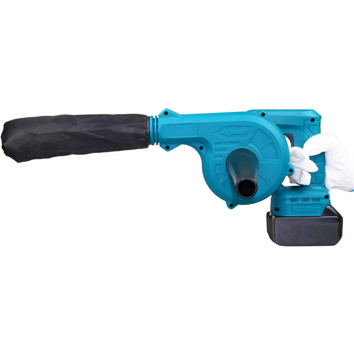 2 in 1 Cordless Electric Air Leaf Blower Dust Vacuum Garden Clean Battery Handheld Power Tools with 2 Battery