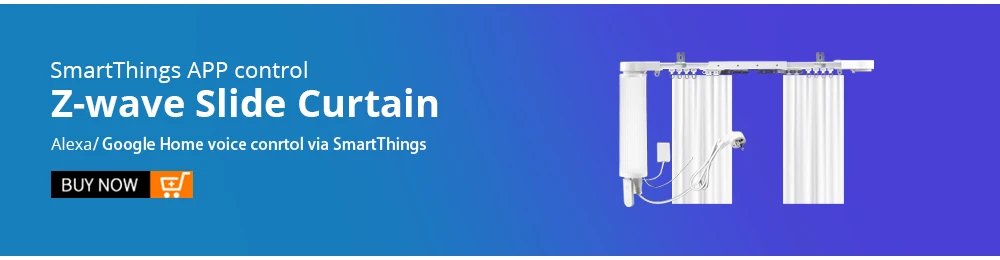 Zemismart Matter WiFi Smart Electric Curtain Motor with Curtain Rail Track Wall Work with Homekit Smartthings Alexa Google Home