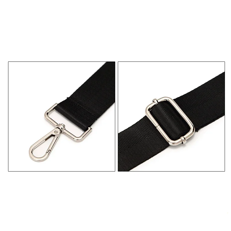 80-140CM Replacement Shoulder Bag Strap For Briefcase Men Crossbody Shoulder Bags Strap Adjustable Black Women Bag Accessories