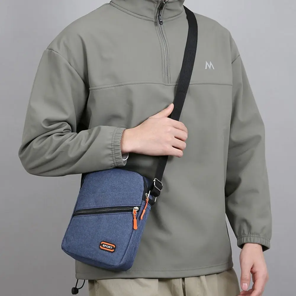 Men's Bag Large Capacity Single Shoulder Bag Waterproof And Wear-resistant Backpack Multiple Pockets For Business