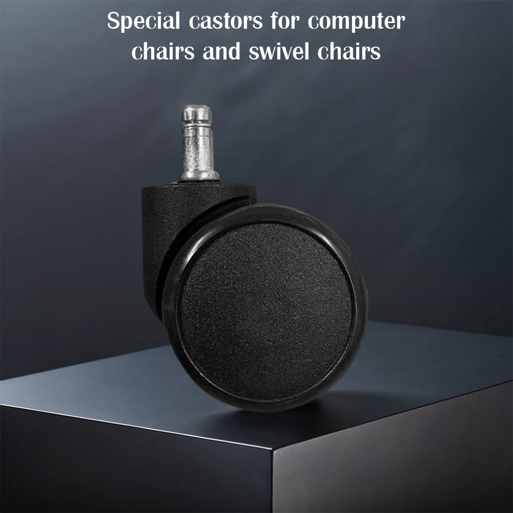 5PCS Universal Rolling Casters Multi-Purpose Small Rolling Caster Set Mute Swivel Caster Replacemen Furniture Wheels Roller