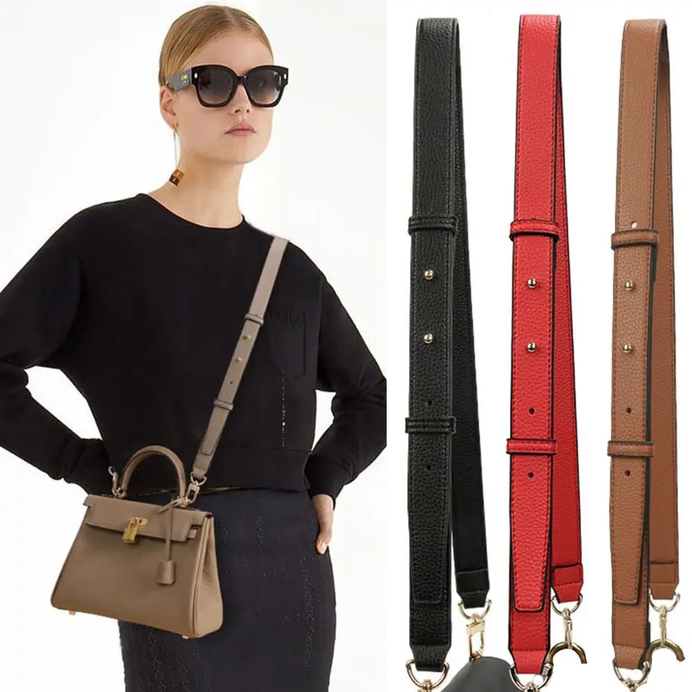 High-quality Genuine Leather Handbag Strap Shoulder Crossbody Bag Strap Modifications Wide Shoulder Strap Replacement Strap