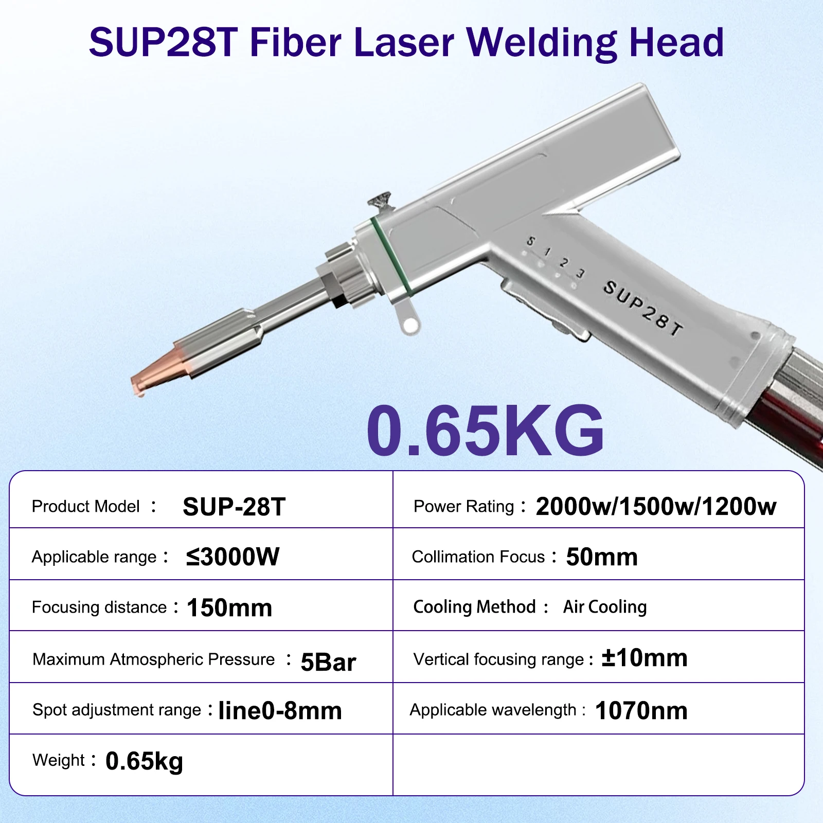 2000W Fiber Laser Welding Machine 4 IN 1 1500W 2000W Laser Welder for Metal Welding Cutting Cleaning SUP28T Welding 220V