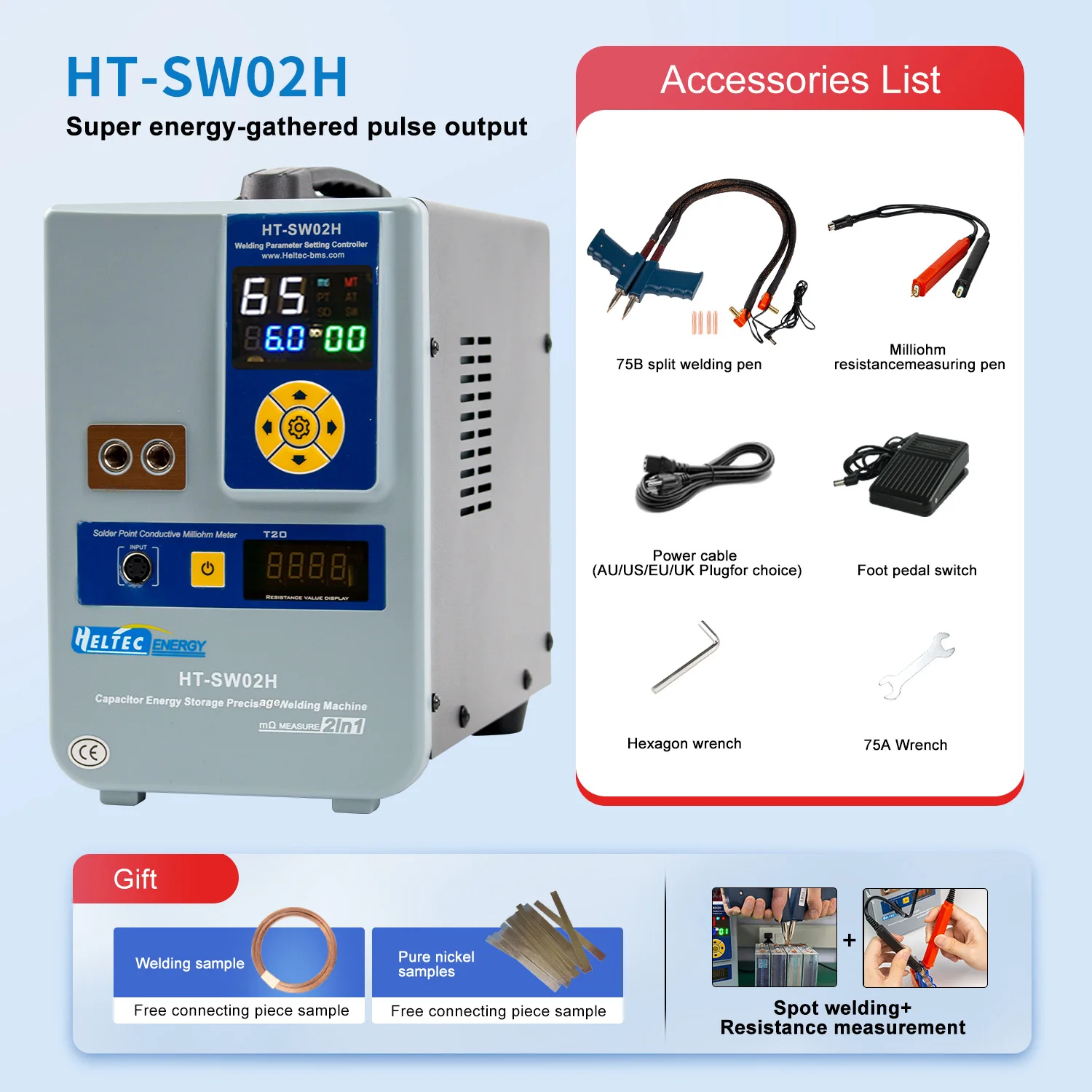 11.6KW 21KW 36KW 42KW Lithium Battery Spot Welding Machine Large Single Battery Aluminum to Nickel Portable High Power Pulse Han
