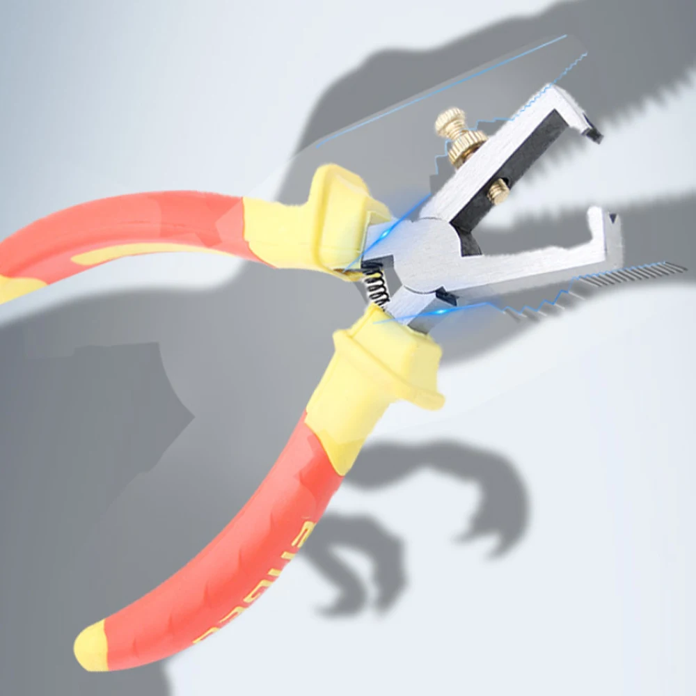 160mm Electricians Adjustable Cable Stripping Pliers Wire Electric Strippers