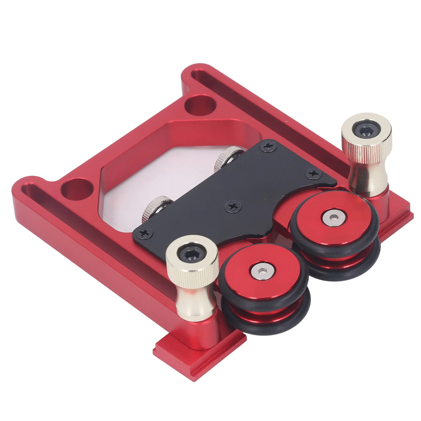 Table Saw Stock Roller Woodworking Feeding Roller Adjustable Aluminum Alloy Easy Installation Good Stability for Processing