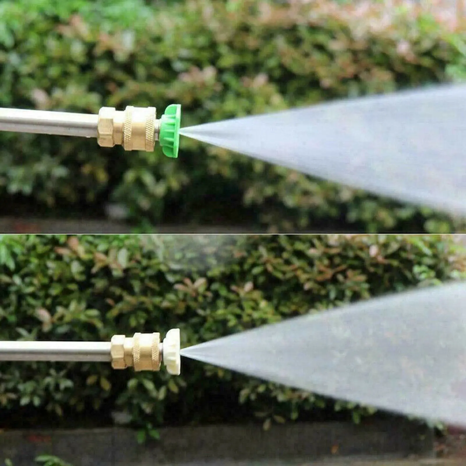 5Pcs 1/4" Quick Connect Spray Nozzle High Power Kit Pressure Washer Spray Nozzles Tips For Car Foam Lance Gun 3600 PSI 5 Colors
