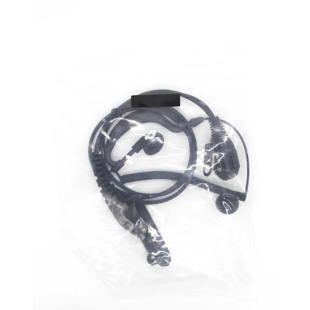Protable PTT Mic Earpiece Headset Earphones Replacement For Motorola DP4800 DP4801 DP4600 DP4601 Walkie Talkie Accessories